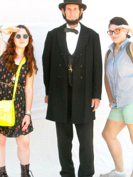 The Day I met Abe Lincoln